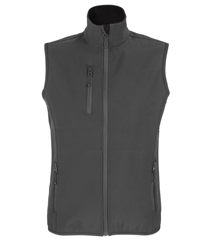 SOL'S SOL'S Ladies Falcon Recycled Soft Shell Bodywarmer in CHA