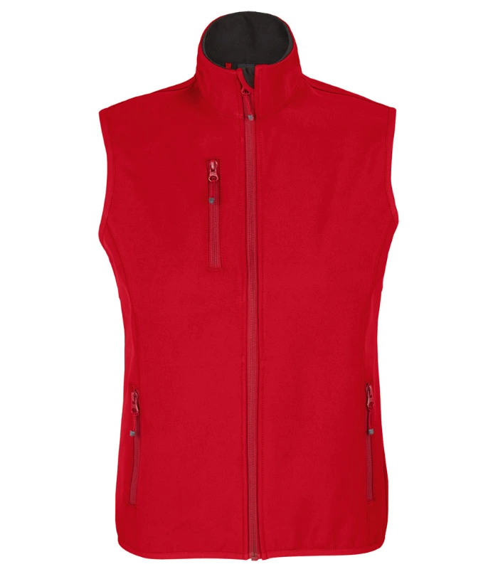 SOL'S SOL'S Ladies Falcon Recycled Soft Shell Bodywarmer in PER