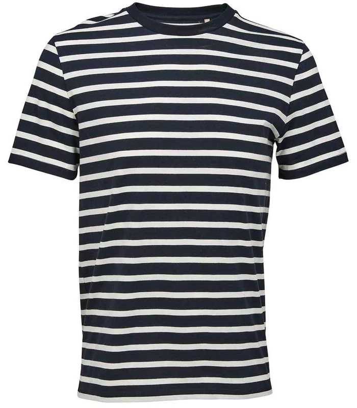 SOL'S SOL'S Unisex Legend Organic T-Shirt in Navy/Off White