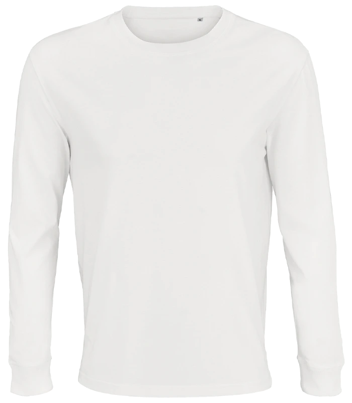 SOL'S SOL'S Unisex Pioneer Long Sleeve T-Shirt in WHI