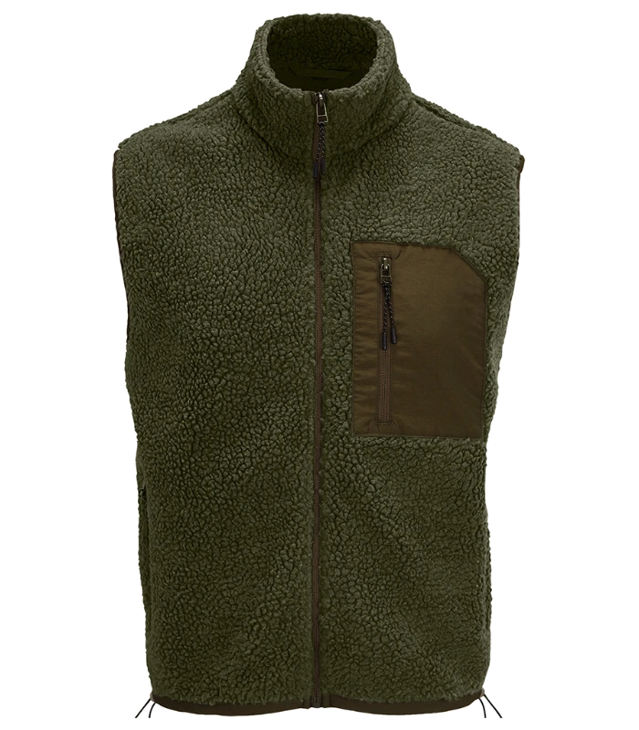 SOL'S SOL'S Unisex Fury Sherpa Bodywarmer in AY/DA