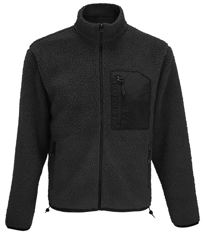 SOL'S SOL'S Unisex Fury Sherpa Jacket in CAG/B