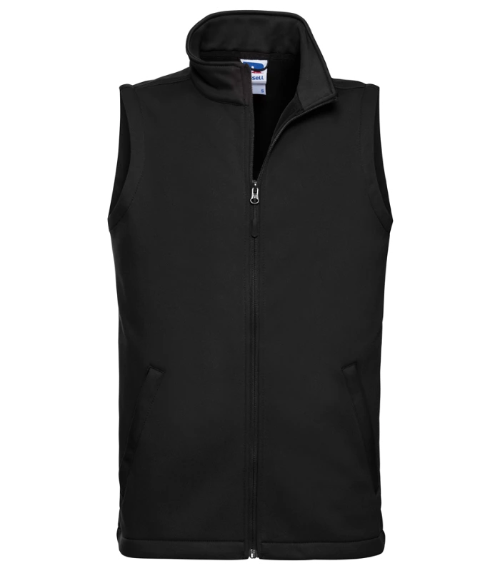 Russell Athletic Russell Athletic Smart Soft Shell Gilet in Black