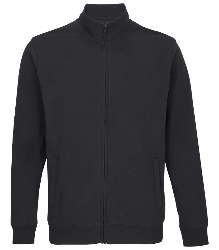 SOL'S SOL'S Unisex Cooper Full Zip Sweat Jacket in BLK