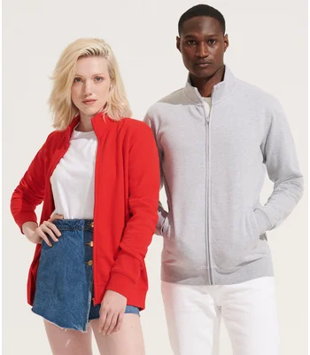 SOL'S SOL'S Unisex Cooper Full Zip Sweat Jacket in BRE