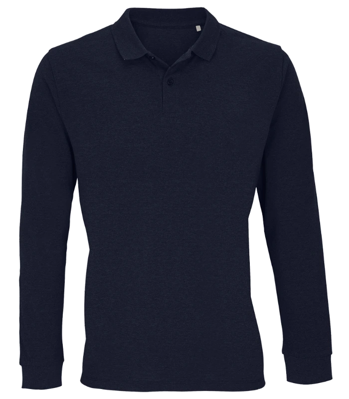 SOL'S SOL'S Unisex Planet Long Sleeve Piqué Polo Shirt in FNA