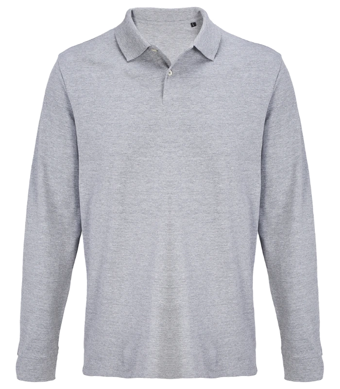 SOL'S SOL'S Unisex Pacific Long Sleeve Piqué Polo Shirt in GYM