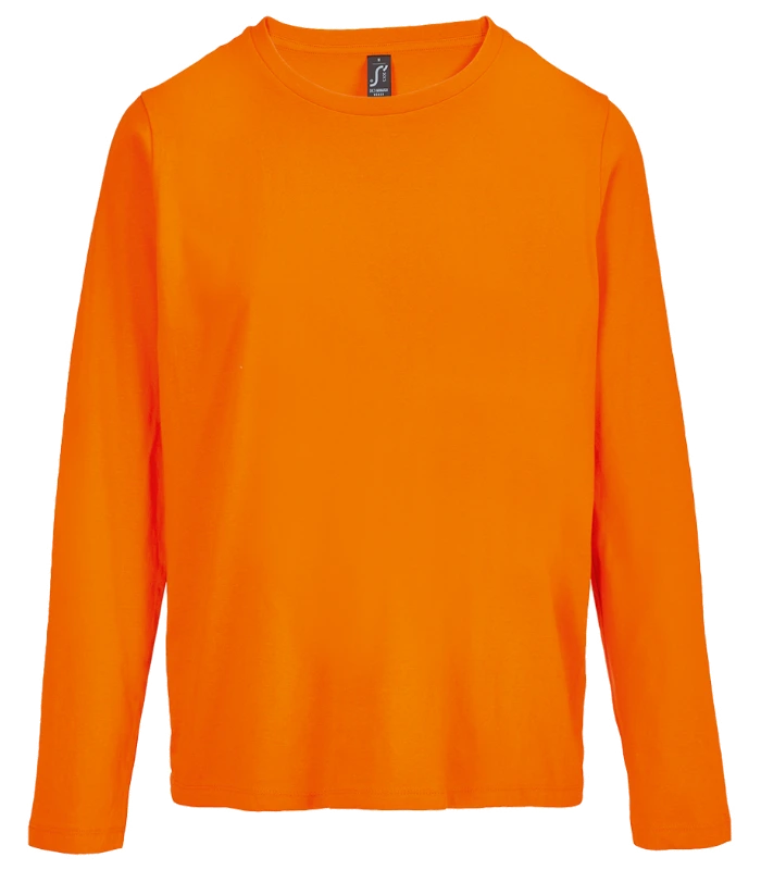 SOL'S SOL'S Ladies Monarch Long Sleeve T-Shirt in ORA
