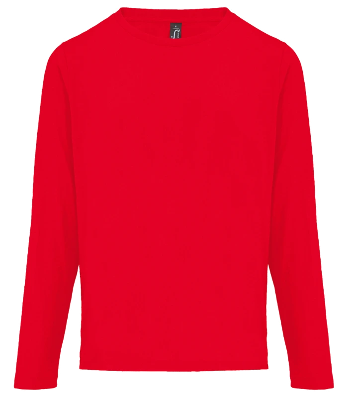 SOL'S SOL'S Ladies Monarch Long Sleeve T-Shirt in RED