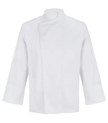 NEOBLU NEOBLU Long Sleeve Chef's Jacket in Optic White