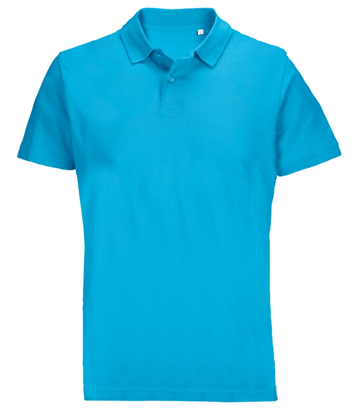 SOL'S SOL'S Unisex Pulse Twin Piqué Polo Shirt in AQA