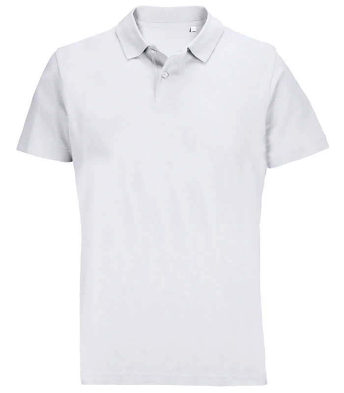 SOL'S SOL'S Unisex Pulse Twin Piqué Polo Shirt in WHI