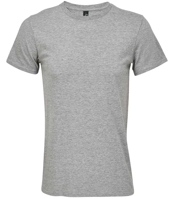 SOL'S SOL'S Unisex Titan T-Shirt in Grey Marl