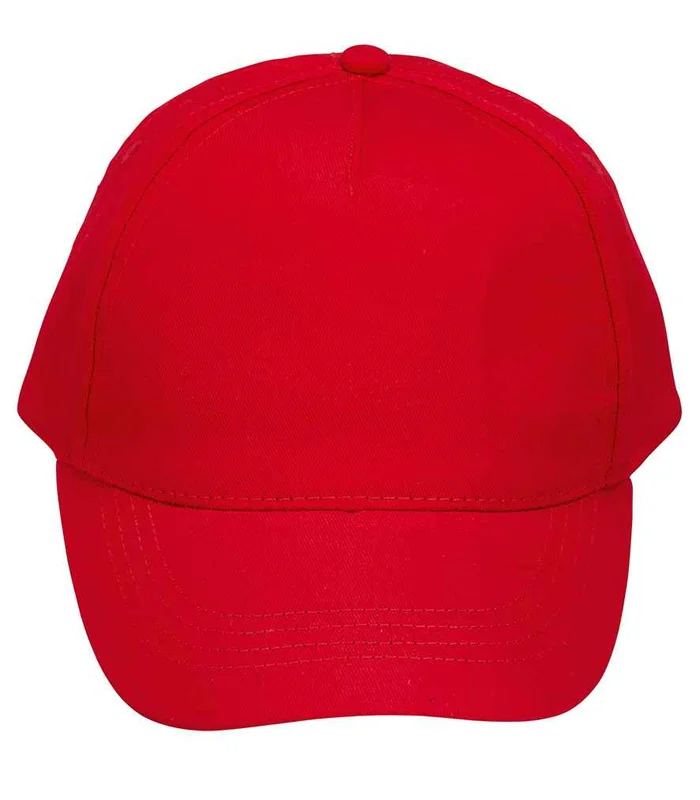SOL'S SOL'S Buzz Kids Cap in Red