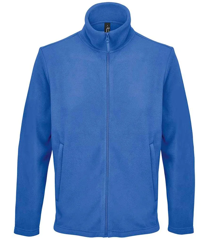 SOL'S SOL'S Unisex Nitro Micro Fleece Jacket in Royal Blue