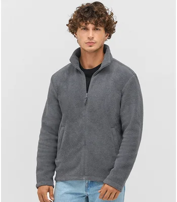 SOL'S SOL'S Unisex Nitro Micro Fleece Jacket in Dark Chocolate