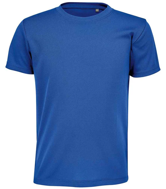 SOL'S SOL'S Kids Sprint Sports T-Shirt in Royal Blue