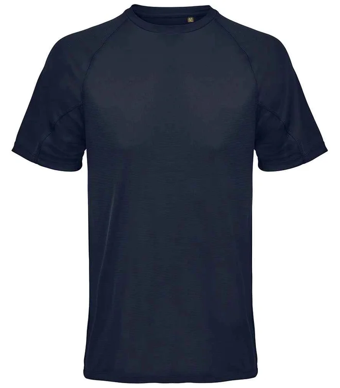 SOL'S SOL'S Vortex Ripstop Performance T-Shirt in French Navy