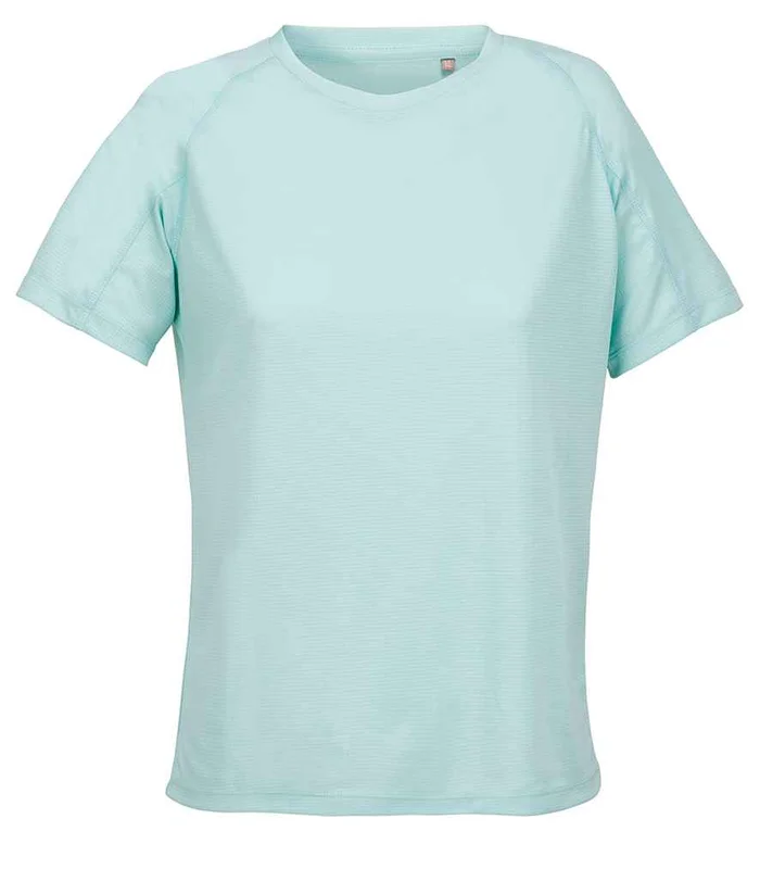 SOL'S SOL'S Ladies Vortex Ripstop Performance T-Shirt in Arctic Blue