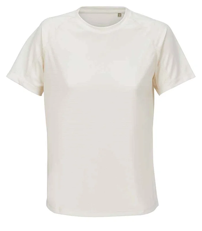 SOL'S SOL'S Ladies Vortex Ripstop Performance T-Shirt in Off White