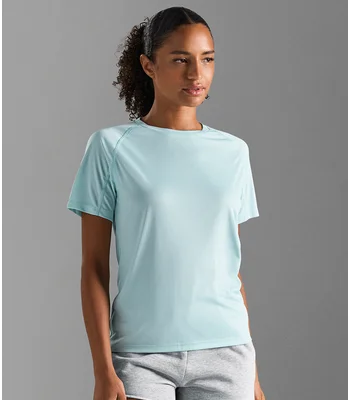 SOL'S SOL'S Ladies Vortex Ripstop Performance T-Shirt in Arctic Blue