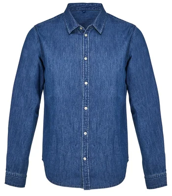 NEOBLU NEOBLU Bennett Denim Shirt in Stonewash Denim