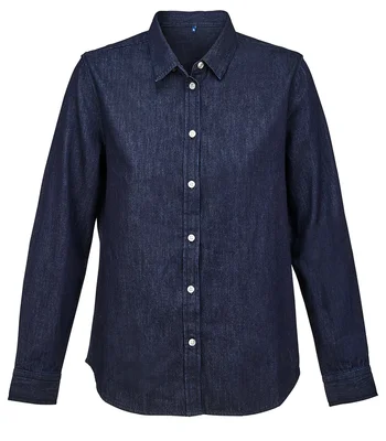 NEOBLU NEOBLU Ladies Bennett Denin Shirt in Brut Denim