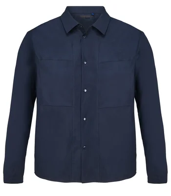 NEOBLU NEOBLU Unisex Madden Overshirt in Night Blue