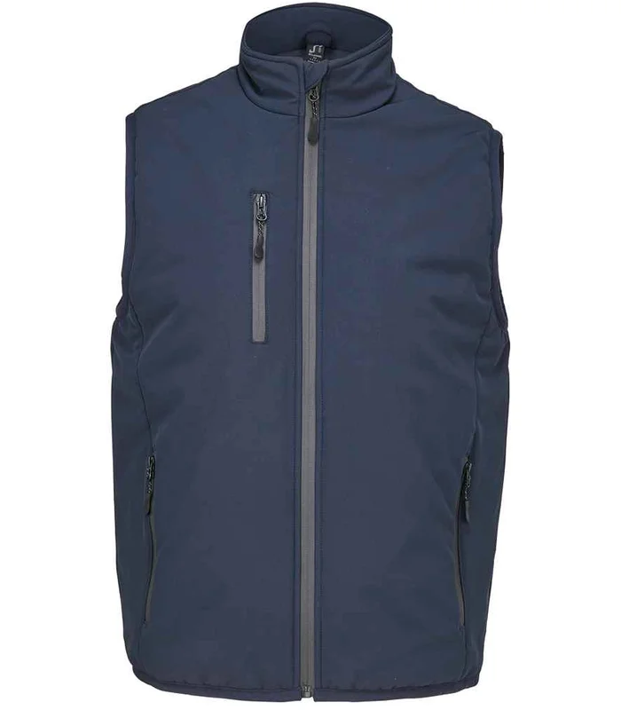 SOL'S SOL'S Unisex Falcon Padded Bodywarmer in Abyss Blue
