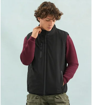 SOL'S SOL'S Unisex Falcon Padded Bodywarmer in Pepper Red
