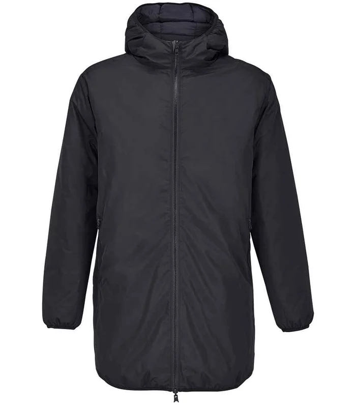SOL'S SOL'S Unisex Reverse Parka Jacket in Black