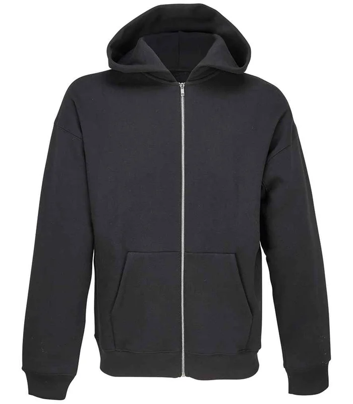 SOL'S SOL'S Unisex Jelo Zipped Hoodie in Black