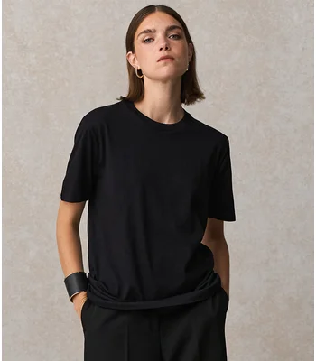SOL'S SOL'S Unisex Lyam Premium T-Shirt in Deep Black
