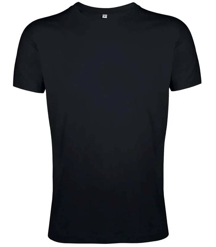 SOL'S SOL'S Regent Fit T-Shirt in Deep Black