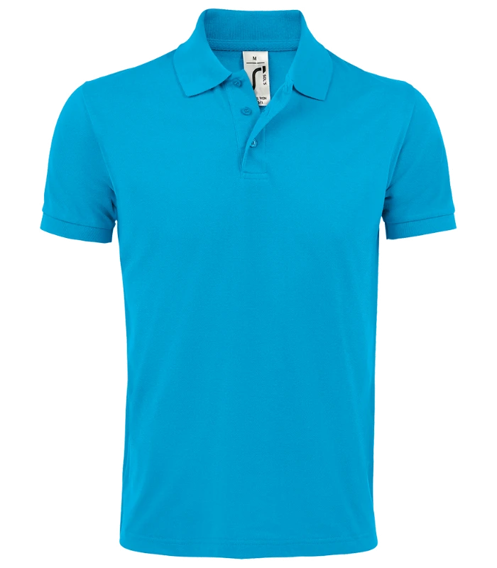 SOL'S SOL'S Prime Poly/Cotton Piqué Polo Shirt in AQA