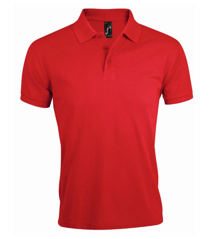 SOL'S SOL'S Prime Poly/Cotton Piqué Polo Shirt in RED