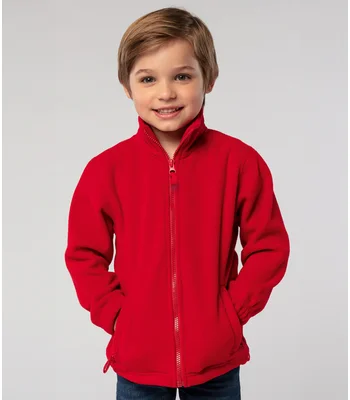 SOL'S SOL'S Kids North Fleece Jacket in RED