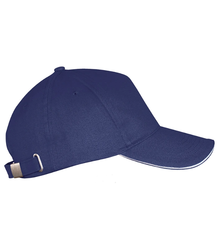 SOL'S SOL'S Long Beach Cap in FN/WH