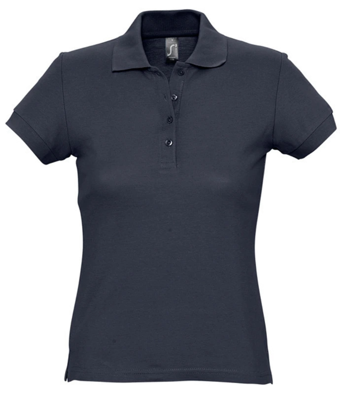 SOL'S SOL'S Ladies Passion Cotton Piqué Polo Shirt in NAV