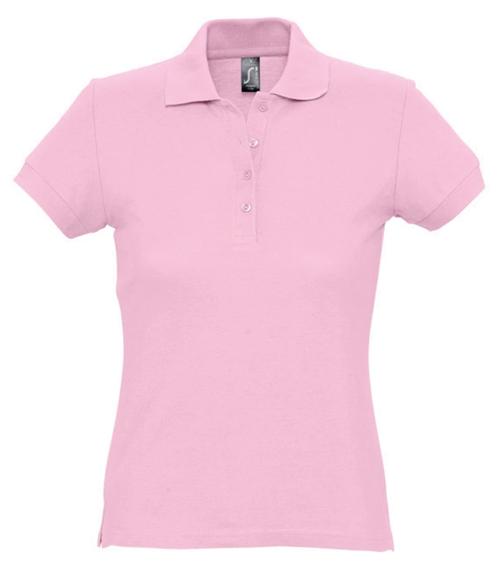 SOL'S SOL'S Ladies Passion Cotton Piqué Polo Shirt in PIN