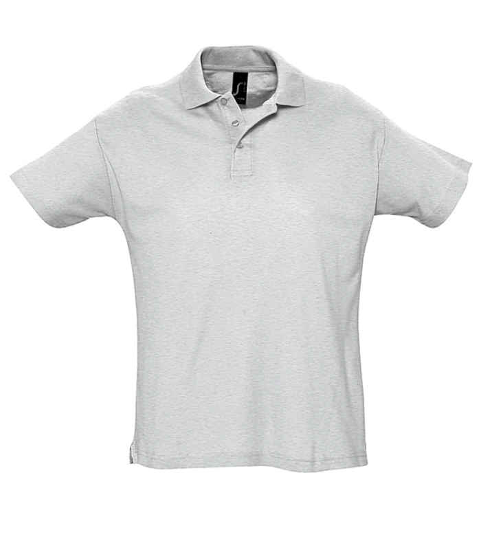 SOL'S SOL'S Summer II Cotton Piqué Polo Shirt in ASH