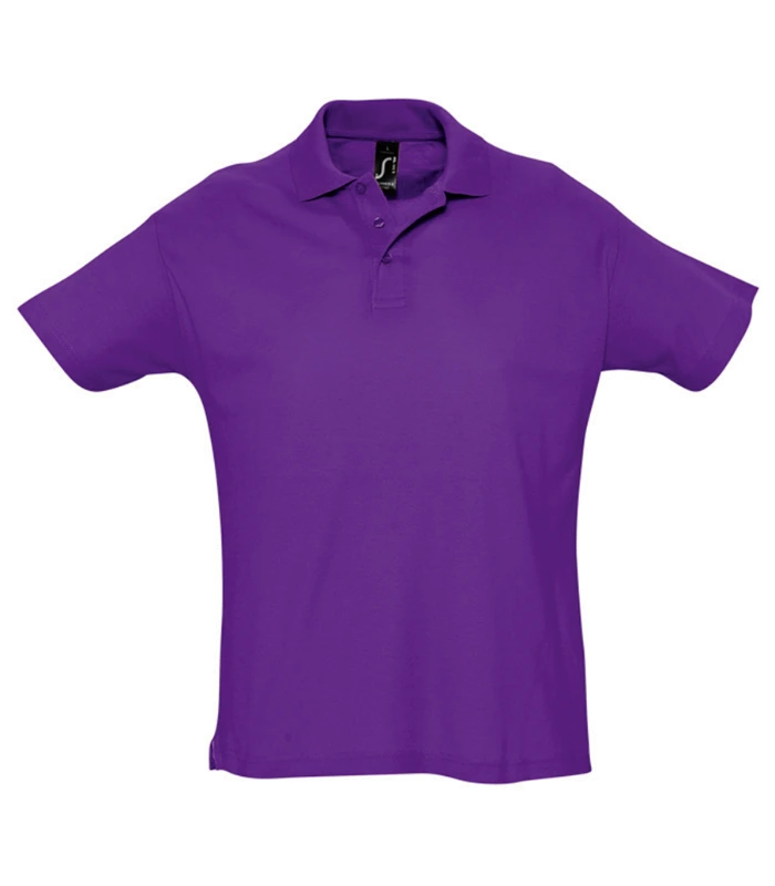 SOL'S SOL'S Summer II Cotton Piqué Polo Shirt in DKP