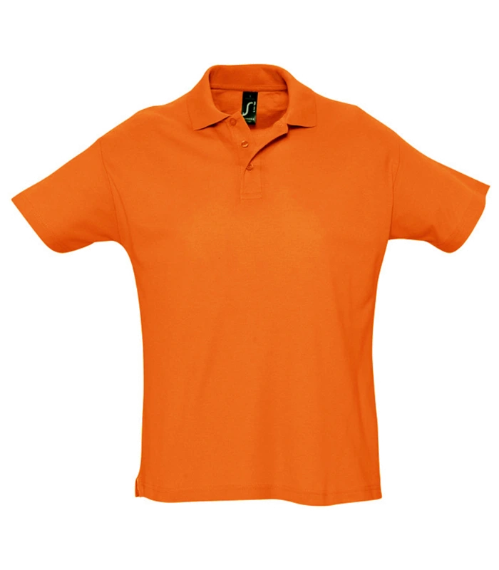 SOL'S SOL'S Summer II Cotton Piqué Polo Shirt in ORA