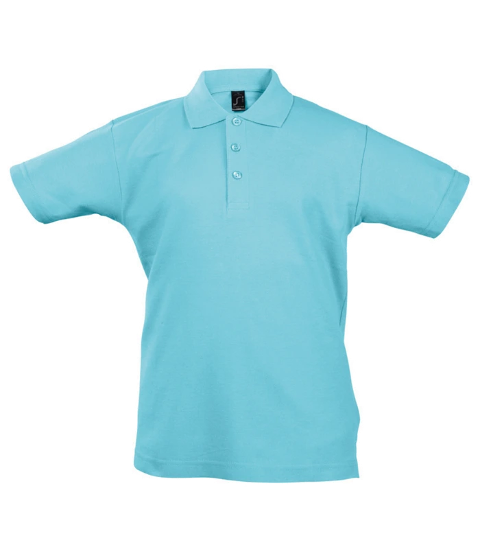 SOL'S SOL'S Kids Summer II Cotton Piqué Polo Shirt in ATO