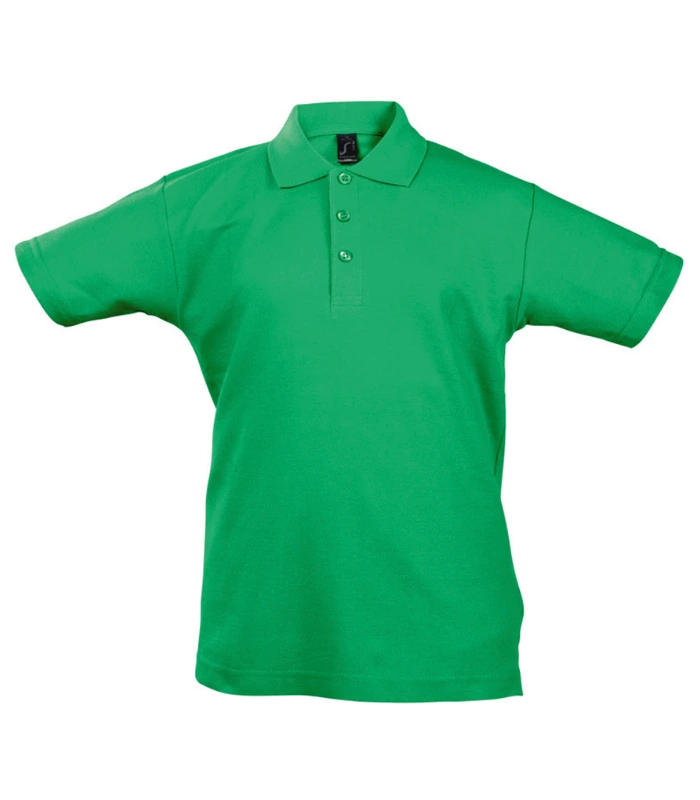 SOL'S SOL'S Kids Summer II Cotton Piqué Polo Shirt in KEL