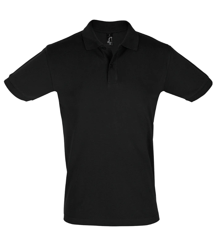 SOL'S SOL'S Perfect Cotton Piqué Polo Shirt in BLK