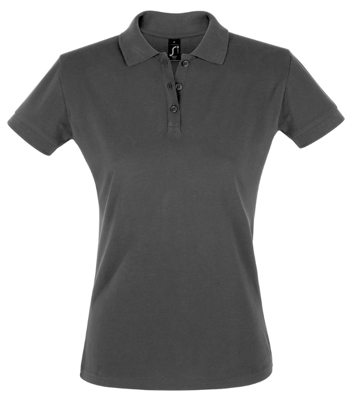 SOL'S SOL'S Ladies Perfect Cotton Piqué Polo Shirt in DGY