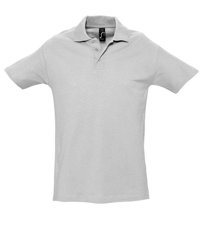 SOL'S SOL'S Spring II Heavy Cotton Piqué Polo Shirt in ASH
