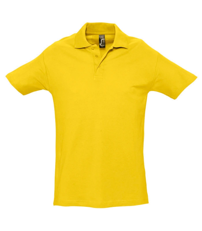 SOL'S SOL'S Spring II Heavy Cotton Piqué Polo Shirt in GOL