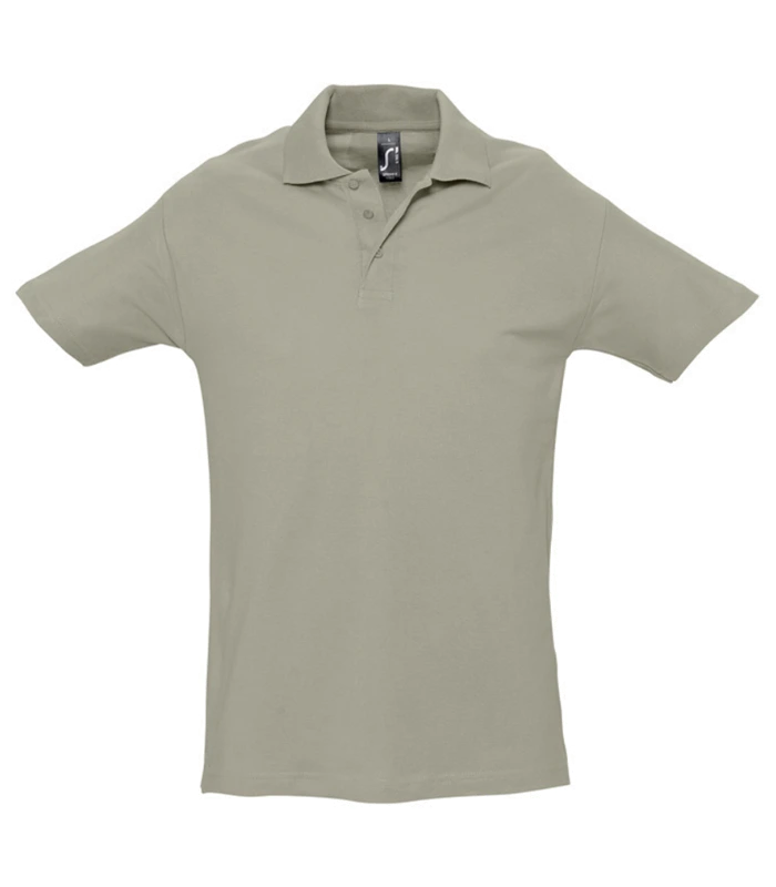 SOL'S SOL'S Spring II Heavy Cotton Piqué Polo Shirt in KHA